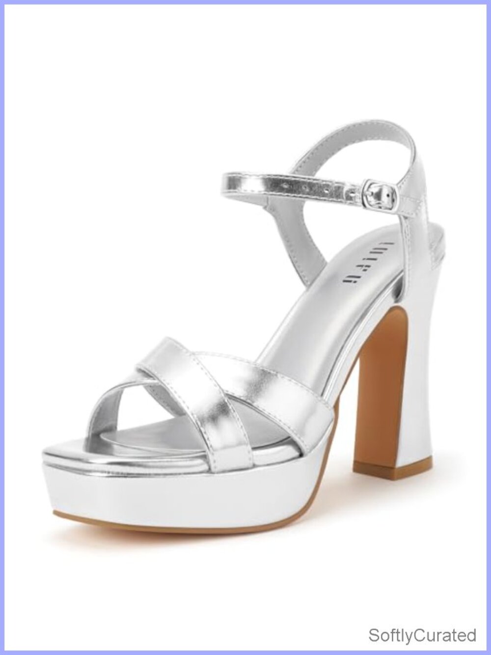 Platform High Heels Strappy Open Toe Chunky Heeled Sandals